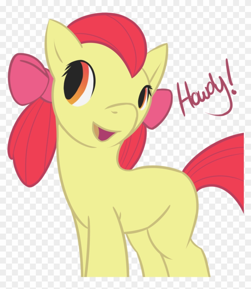 Pony Apple Bloom Red Mammal Pink Vertebrate Horse Like - Img #905850