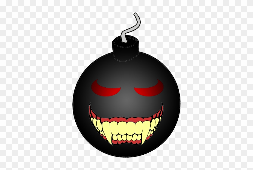 Evil Bomb Bomb Clipart - Evil Bomb #905860