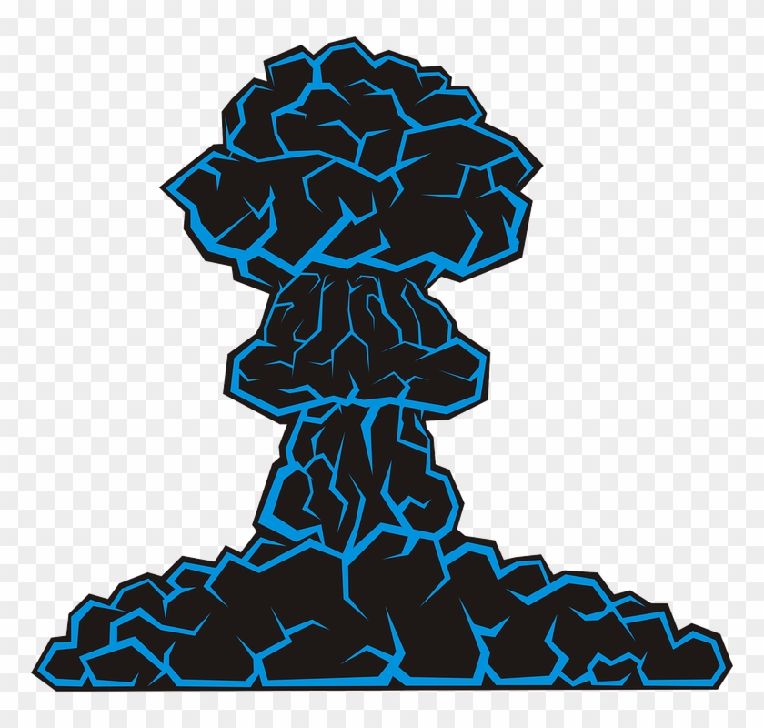 Atomic Bomb Clipart 21, Buy Clip Art - Mushroom Cloud Clip Art #905883