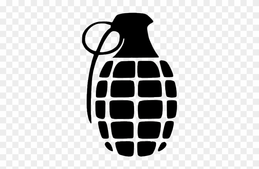 Illustration Of A Military Bomb, With Clipart - Grenade The Fault In Our Stars #905891