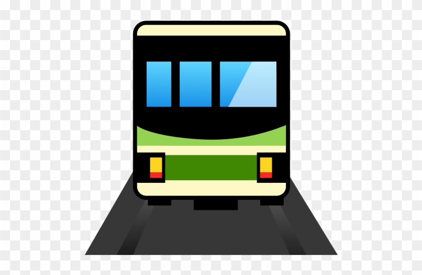 Tram Emoji - Trolley - Full Size PNG Clipart Images Download