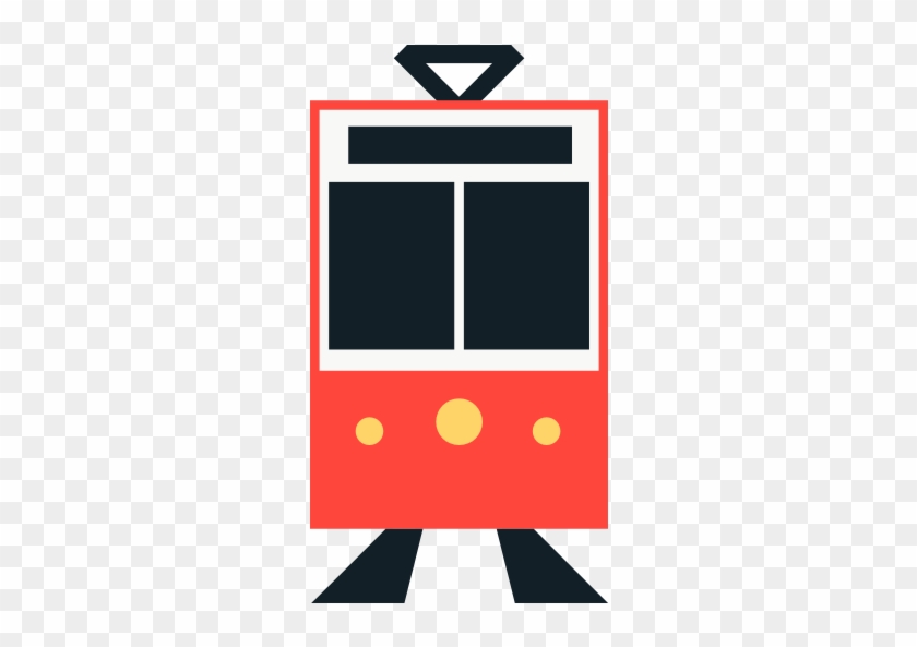 Tram Emoji - Trolley - Full Size PNG Clipart Images Download