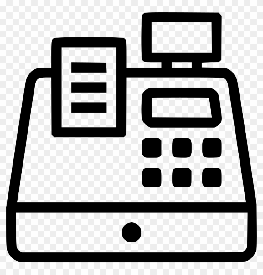 Cash Register Comments - Cash Register Vector Icon #905935