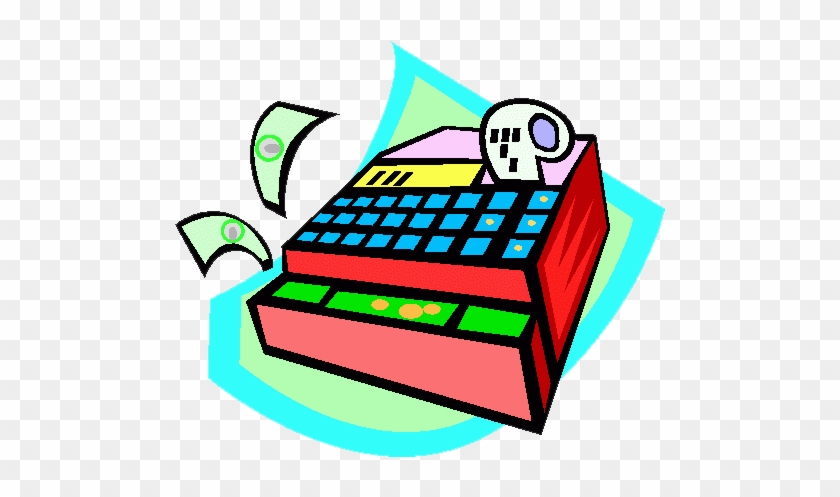 Cash Register Clipart - Cash Drawer Clip Art #905946