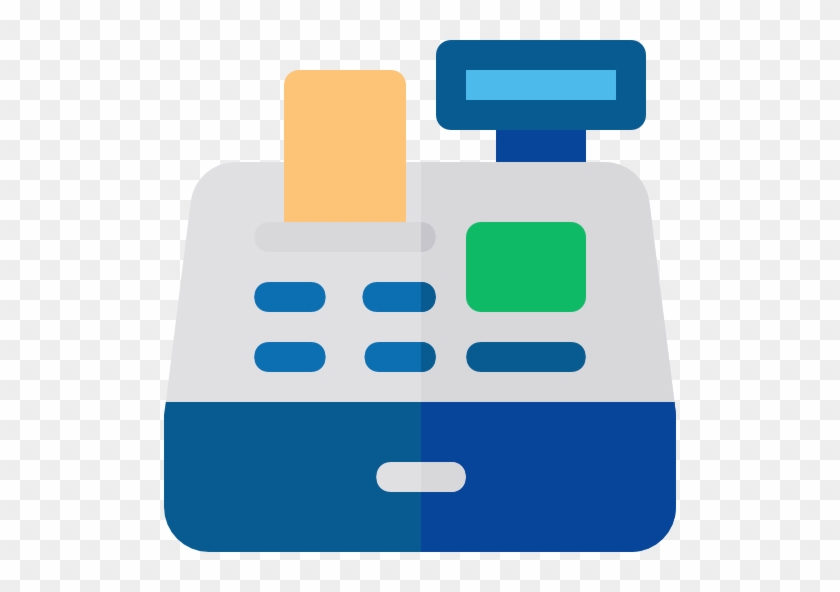 Cash Register Free Icon - Restaurant #905990