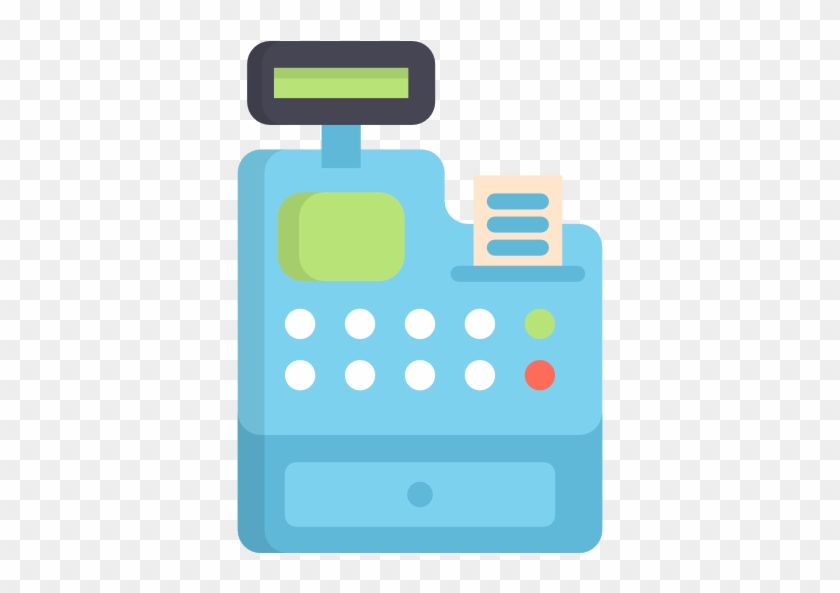 Cash Register Free Icon - Icon Caja Registradora Png #906003