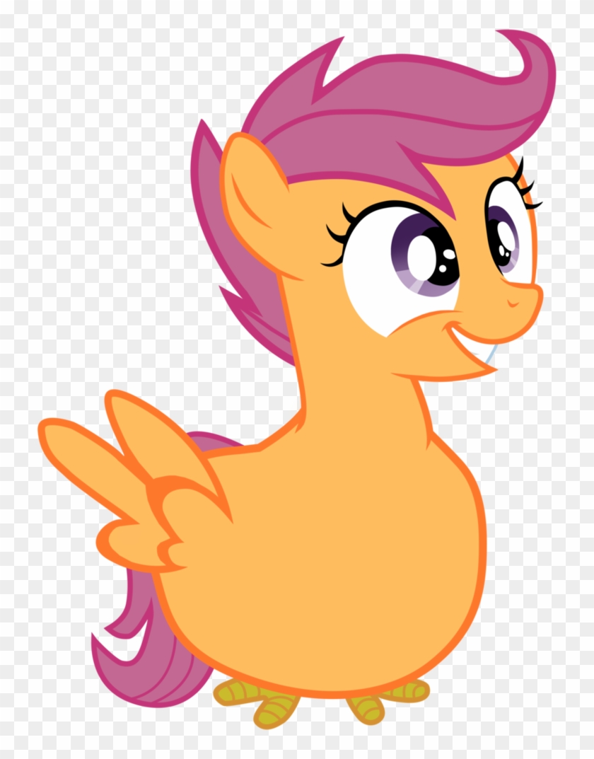 Scootaloo Chicken - Scootaloo My Little Pony Friendship Is Magic Cute Giant #906026