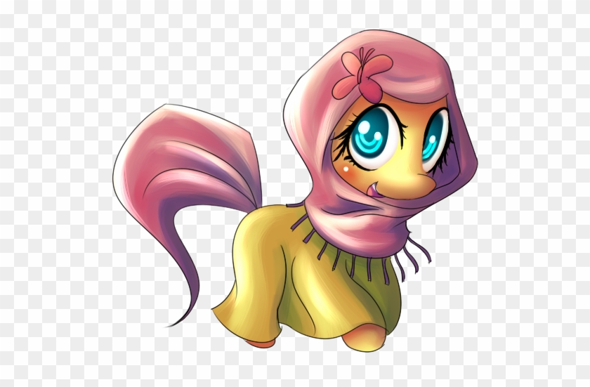 Fluttershy Pony Face Cartoon Facial Expression Nose - Cartoon #906064