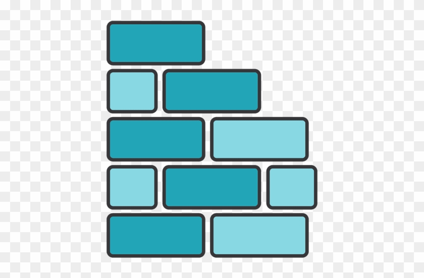 Brick Wall Masonry Clay Transparent Png - Tijolo Azul Png #906397