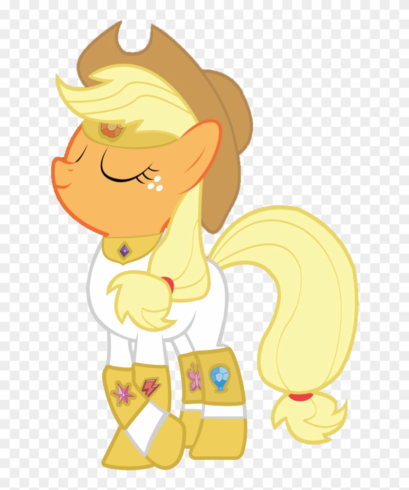 Applejack's Armor Of Harmony By Doctorxfizzle On Deviantart - Mlp Elements Of Harmony Applejack #906432