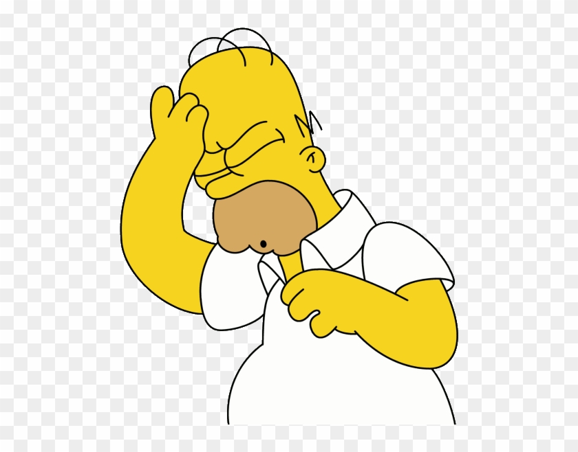 Homer Simpson Doh Clip Art