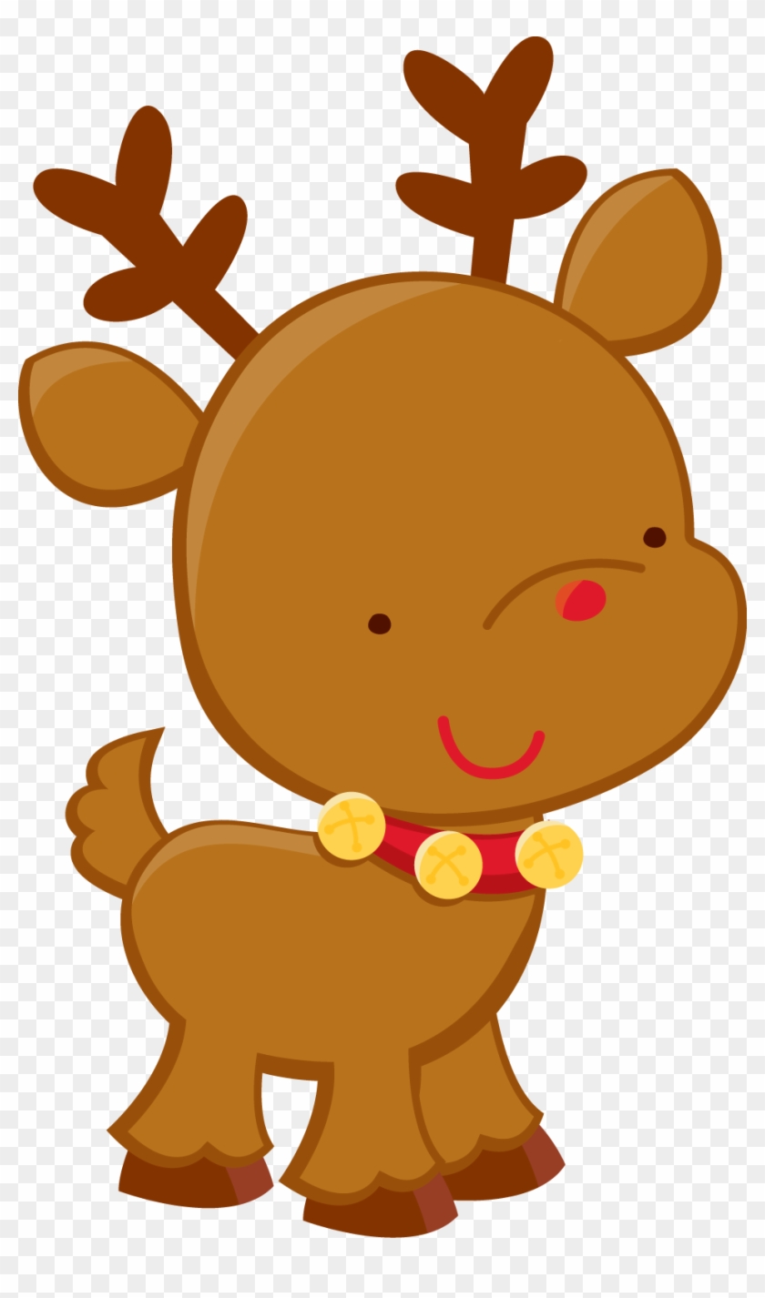 Christmas Reindeer Clip Art - 2nd Christmas Shirt #18060