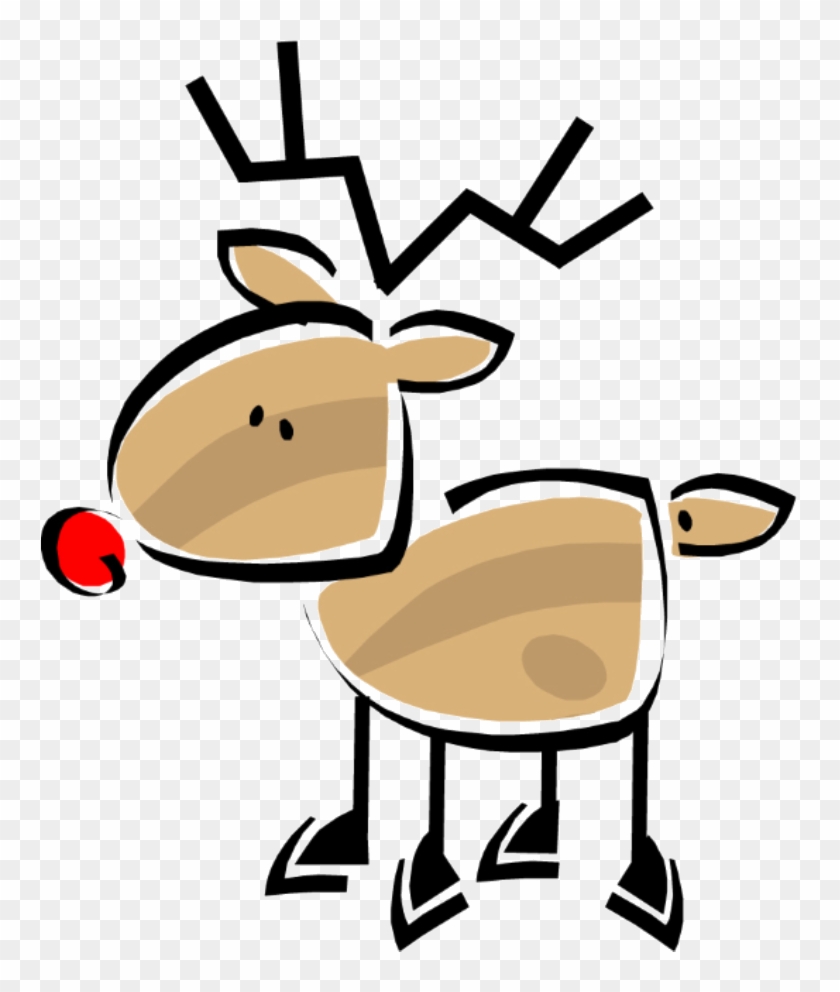 Reindeer Clipart Dash - December Clip Art #18163