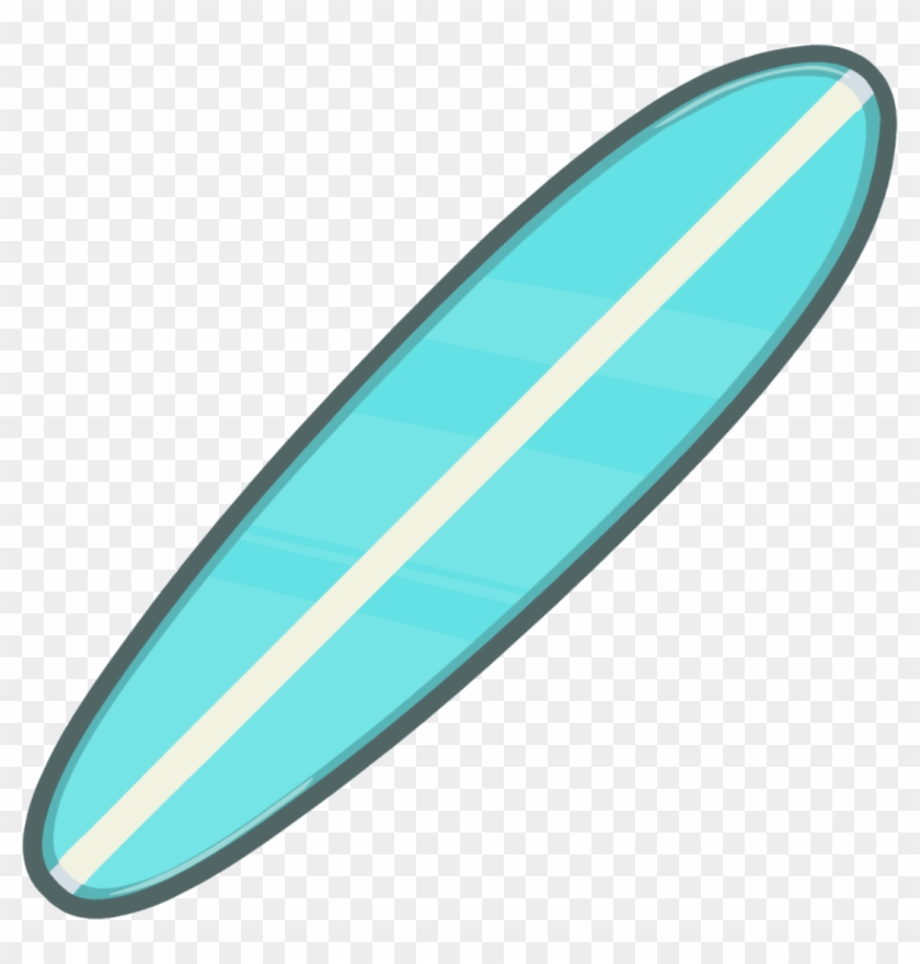 Hawaiian Surfboard Clipart Image - Surf Board Vector Png #18300