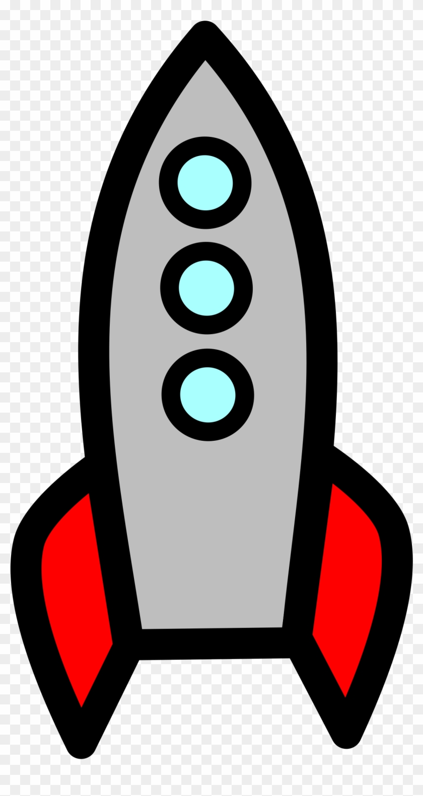 Big Image - Rocket Ship Clip Art #18364