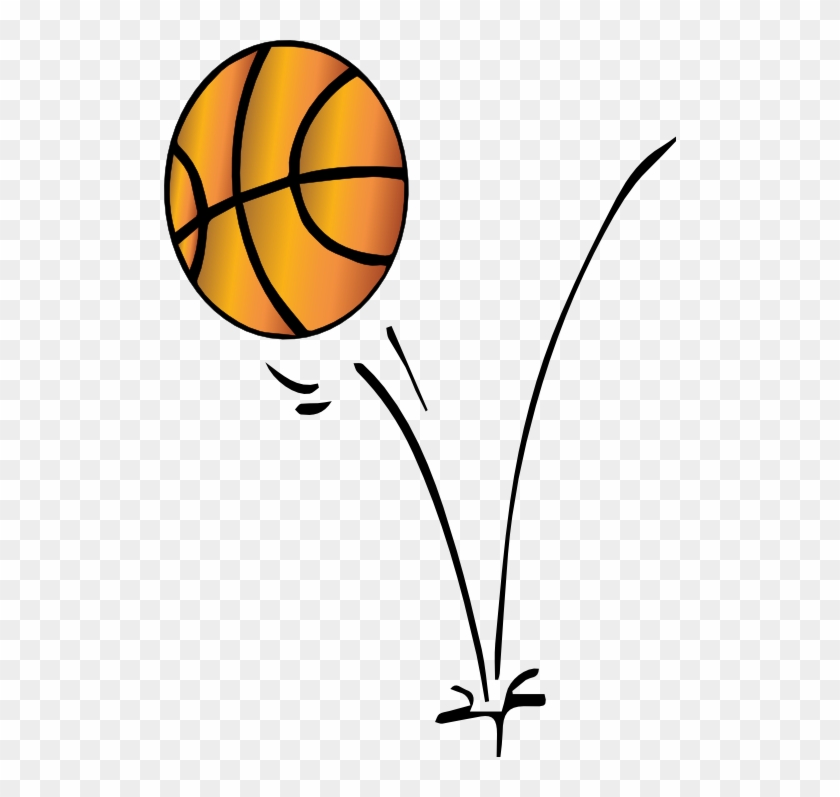 Basketball Clipart - Basketball Bouncing Clip Art #18402