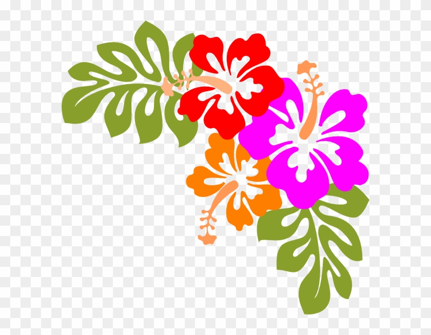 Hawaiian Shirt Clip Art Free Clipart Images - Hawaiian Flowers Transparent Background #18411