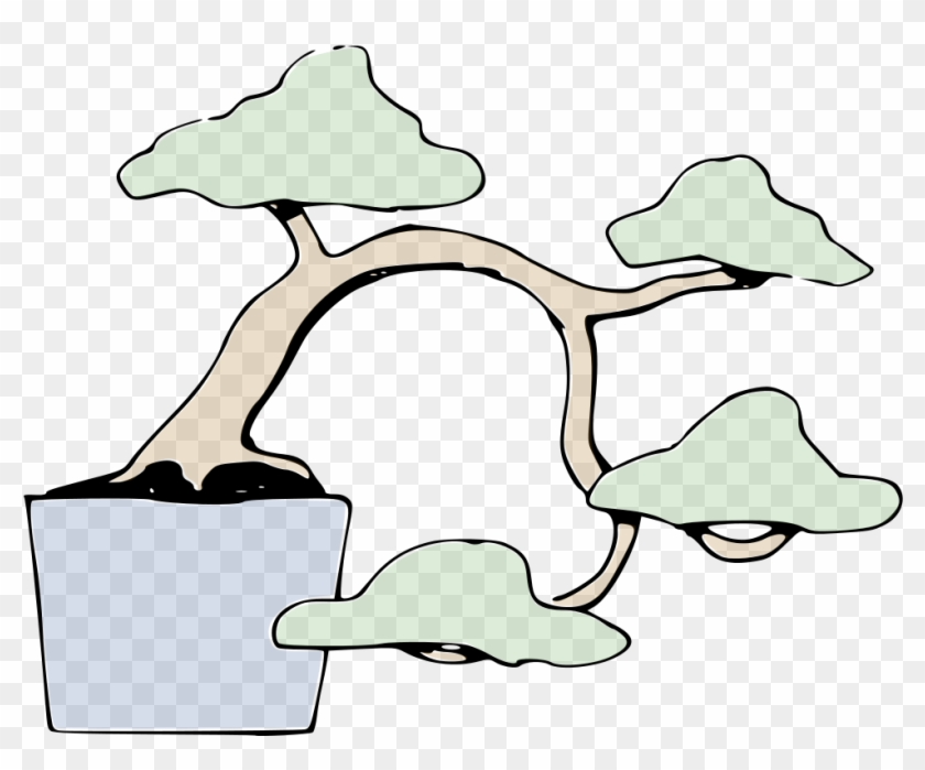 File - Bonsai Halbkaskaden-form - Svg - Bonsai Styles #18458