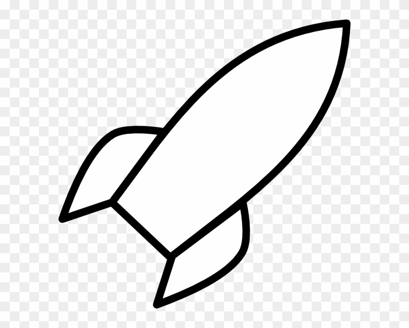 Space Ship Clip Art At Clker - Rocket Template #18503