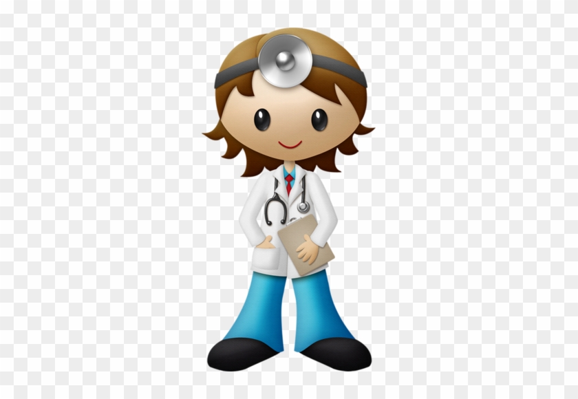 Brown Haired Female Doctor - Blonde Female Doctor Cartoon #18519