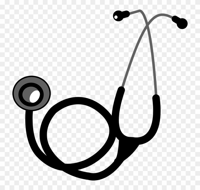Animated Stethoscope Free Vector Graphic Stethoscope - Stethoscope Clipart  - Free Transparent PNG Clipart Images Download
