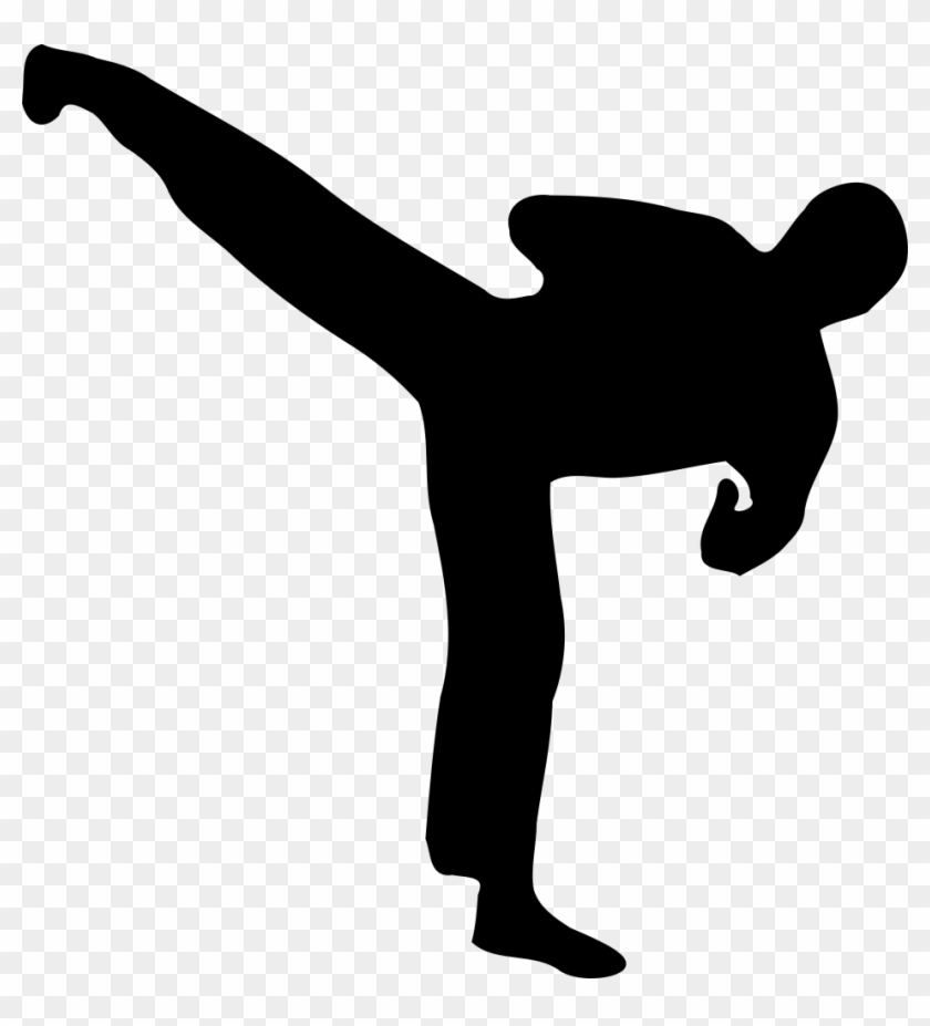 Silhouette Clip Art Images Illustrations Photos - Tae Kwon Do #18562