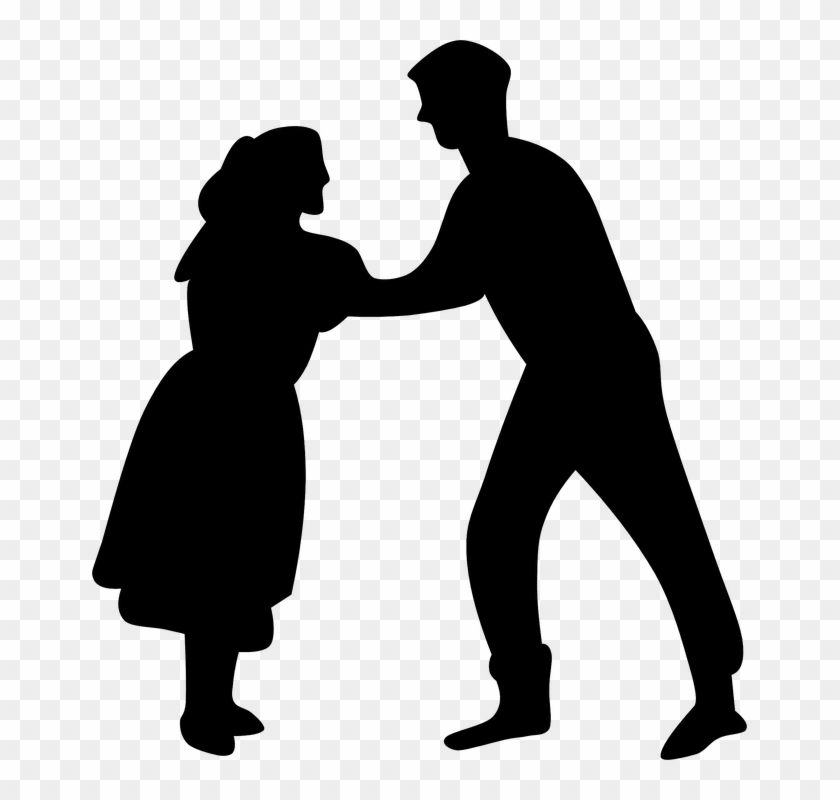 Dance, Music, People, Silhouette, Couple, Dancer - Dancing Clip Art #18607