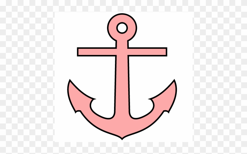 Pink Anchor Clip Art #18720