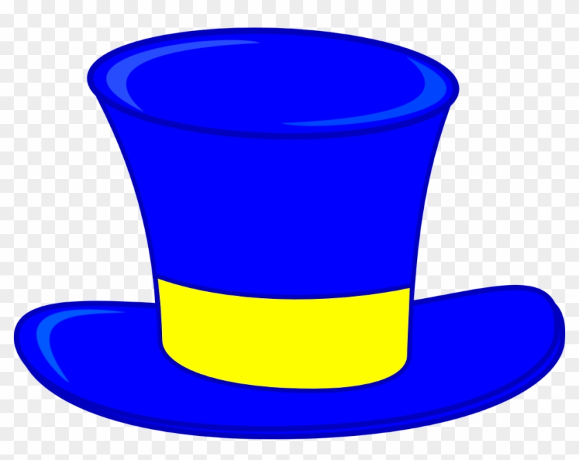 Top Hat Clipart Blue Top Hat Clip Art At Clker Vector Clip Art Top Hats Free Transparent Png Clipart Images Download