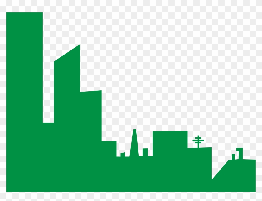 Citybackdrop Free Images - Building Vector Green Png #18788