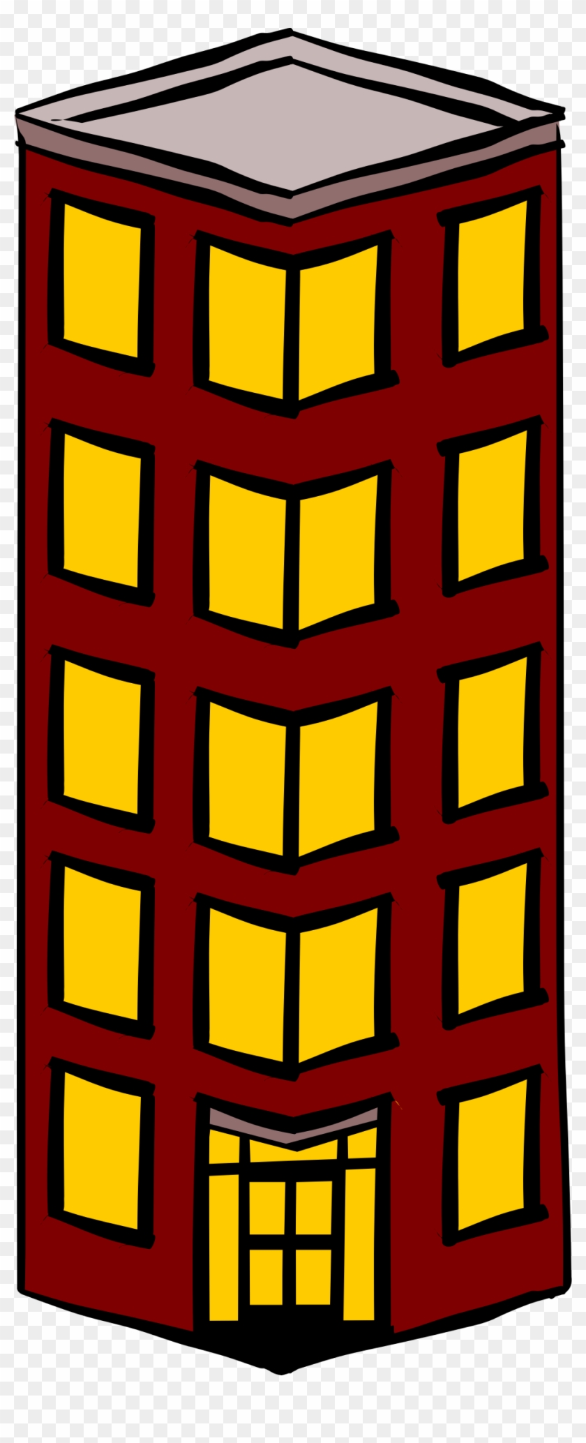 Towers Clipart High Building - Flat Clipart #18802