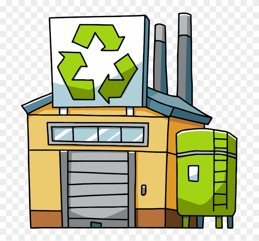 Recycling Plant - Scribblenauts Wiki - Recycling Plant Clipart #18811