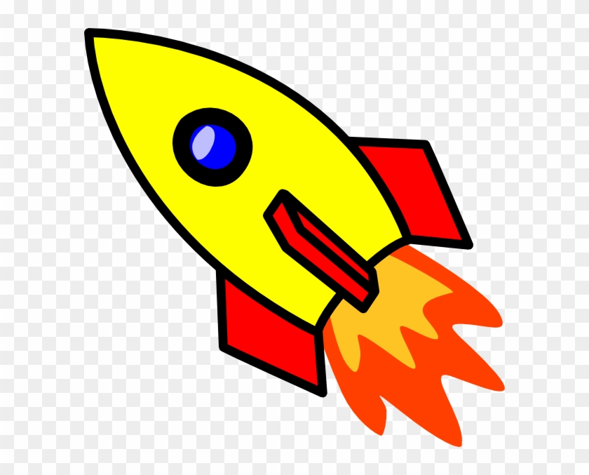 Spaceship Clipart - Rocket Ship Cut Out #18870