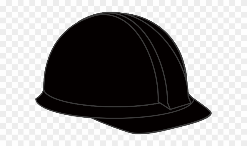 Black Hard Hat Clip Art At Clker - Hard Hat #18888