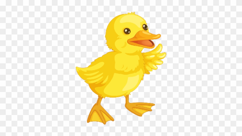 Cute Cartoon Baby Duck Clipart - Ducklings Cartoon #18915