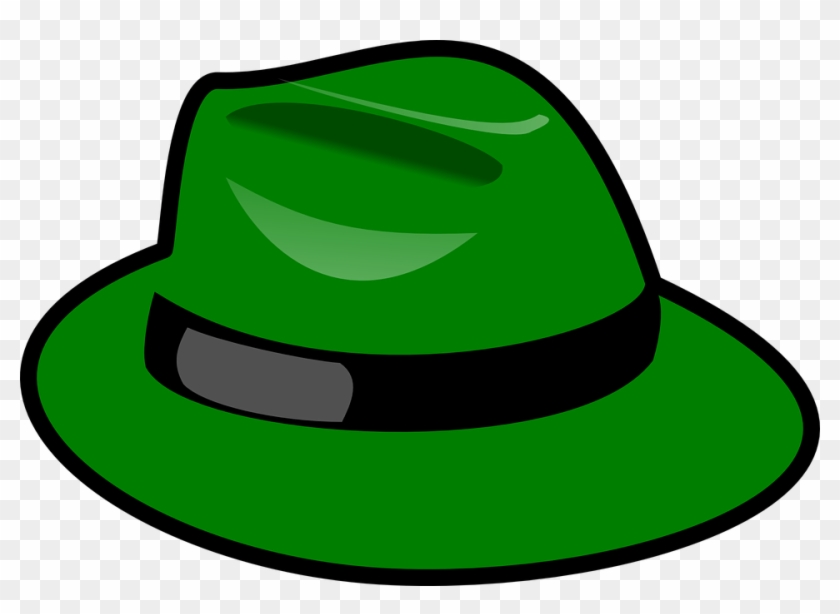 Green Hat Clip Art At Clker Vector Clip Art - 6 Sombreros Para Pensar #18919