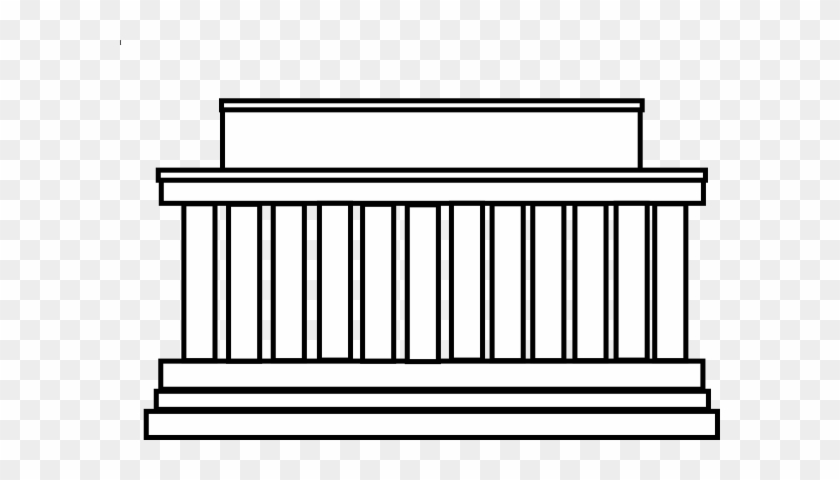 Building Clipart Lincoln Memorial - Building #18985