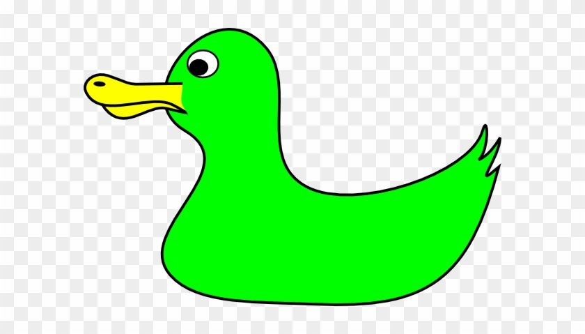 Green Duck Clip Art At Clkercom Vector Online - Green Duck Clip Art At Clkercom Vector Online #19032