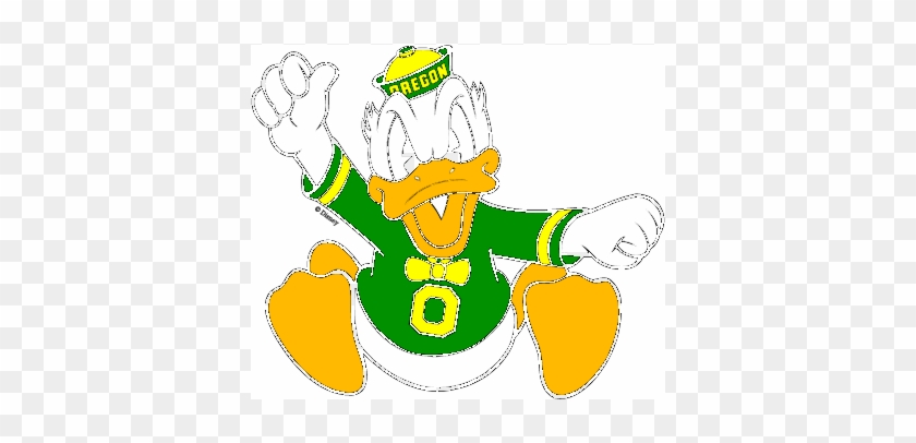 Oregon Duck Foot Clipart - University Of Oregon Duck #19050