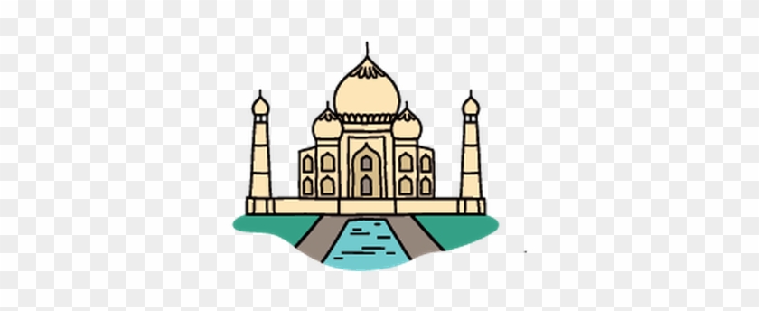 Taj Mahal - Taj Mahal Clipart Transparent #19089