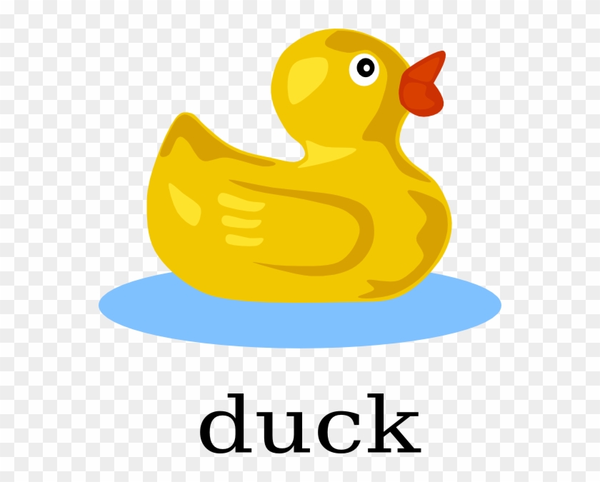 Duck Clip Art - Rubber Duck Clip Art #19124