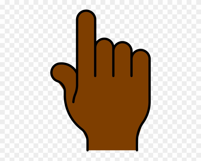 Hand Pointing African Clip Art - Clip Art Hand Pointing #19134