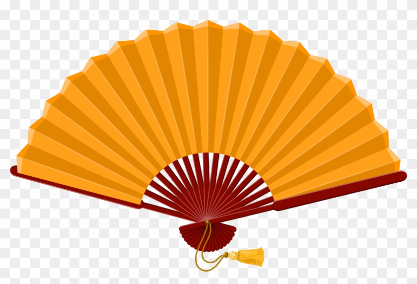 Chinese Fan Png Clip Art - Fan Clipart Png #19189