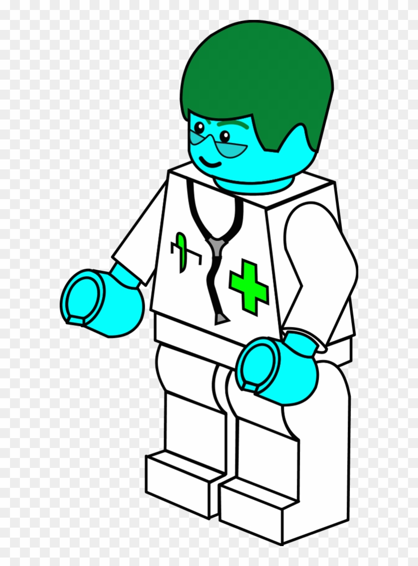 Lego Town Doctor - Lego Clipart #19186