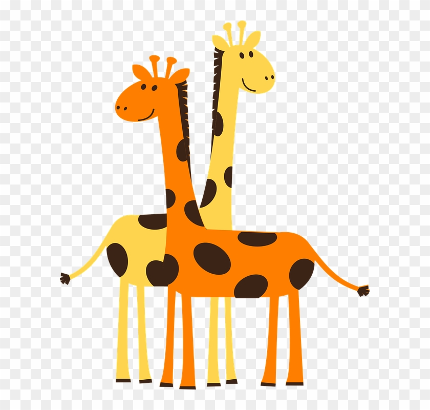 Giraffes Clip Art At Clker - Giraffe Clipart #19243