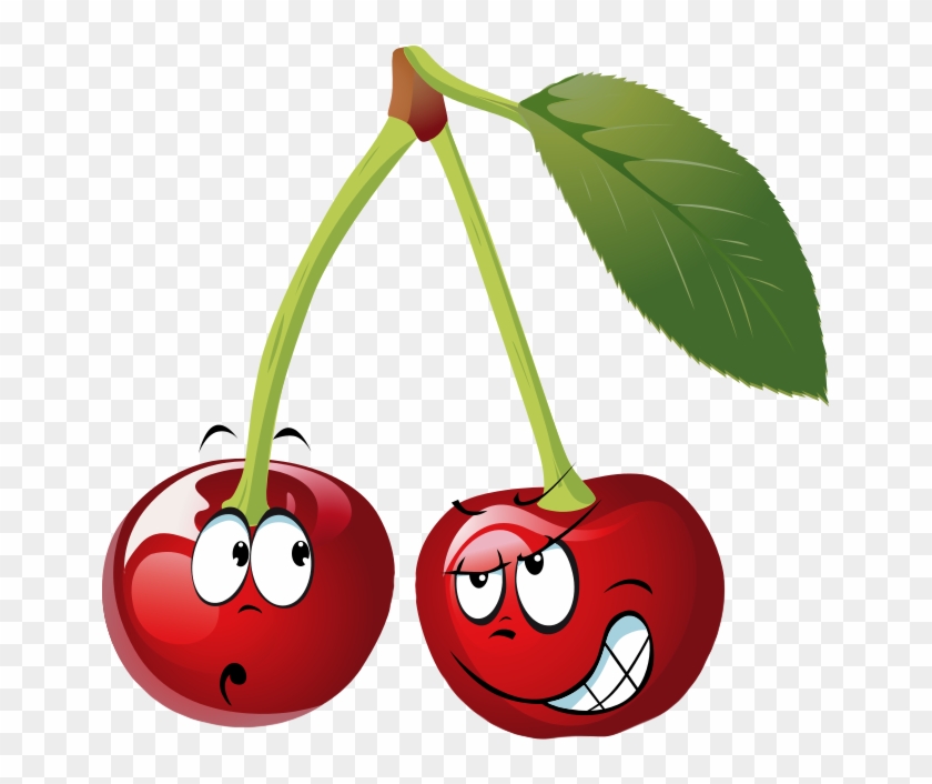 Cherry Clip Art Clipart Image - Cherry Fruit Cartoon #19399