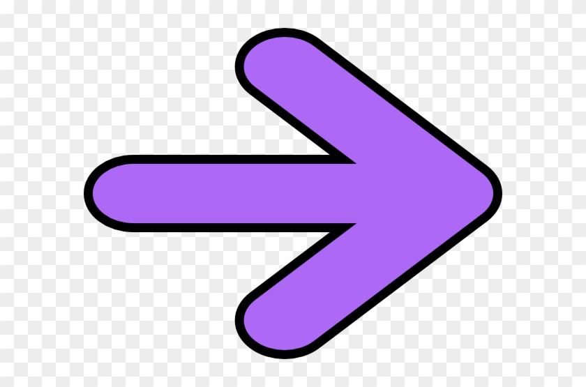 Right Arrow Purple Hi Clipart - Purple Arrow Clipart #19417