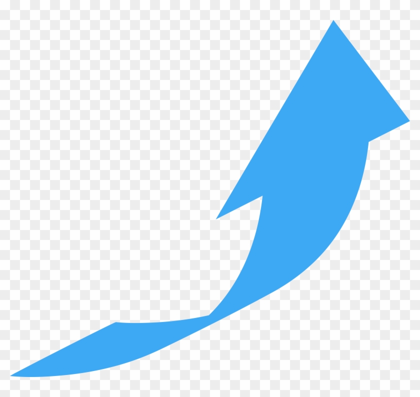 Curved Arrow Pointing Right Clipart - Curved Arrow Pointing Up #19458