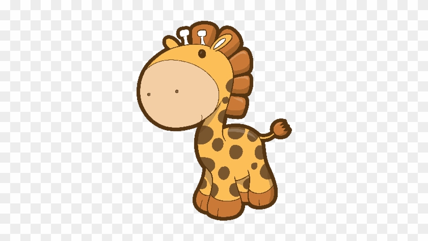 Giraffe Clipart - Vector Baby Giraffe #19472