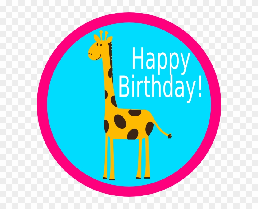 Giraffe Cupcake Topper 2 Clip Art - Rhode Island Civil Air Patrol #19548